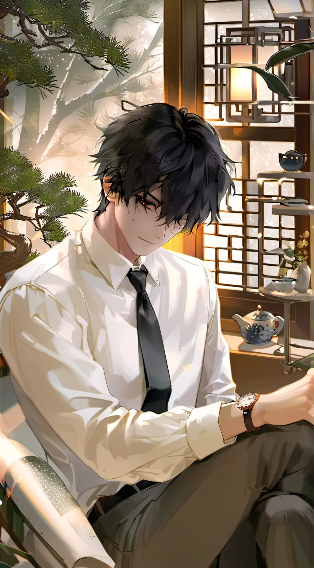 ai character: andrei background