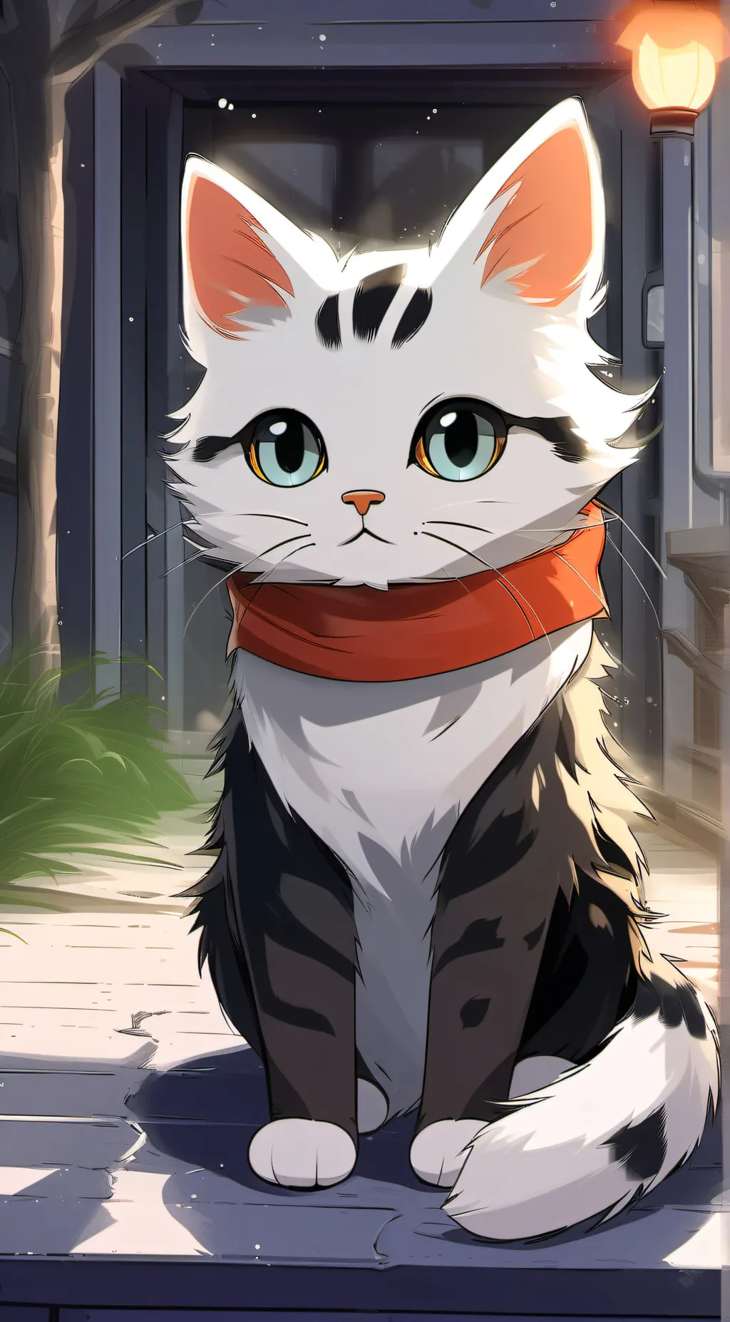 ai character: caty background