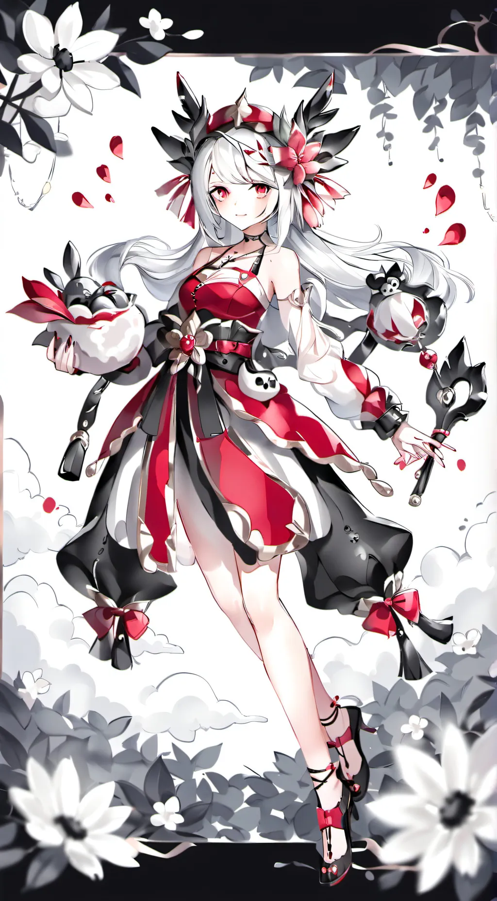 ai character: meowla background