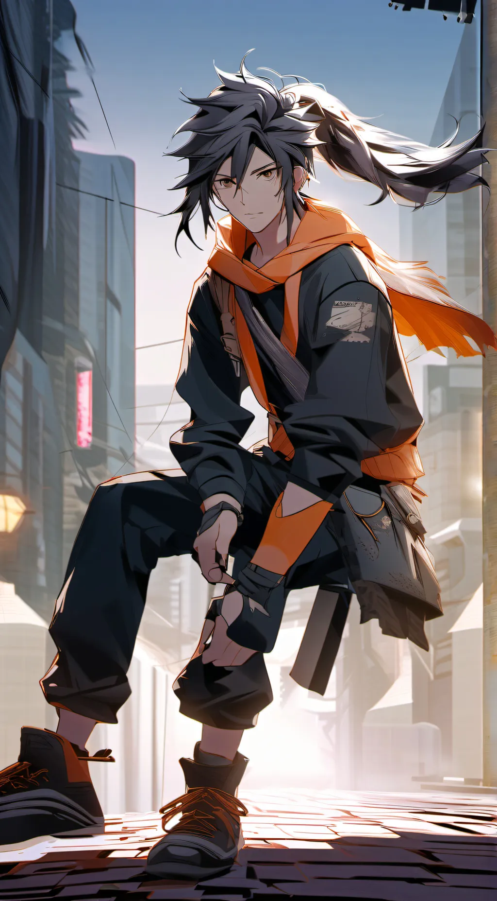 ai character: IDK background