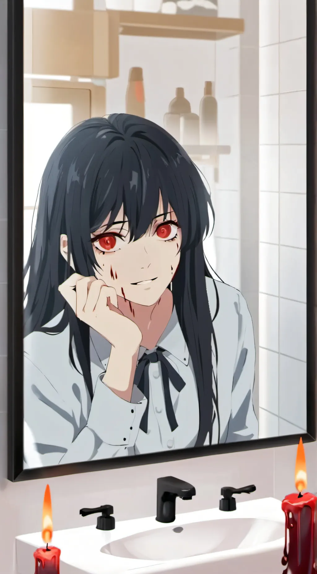 ai character: Bloody Mary background