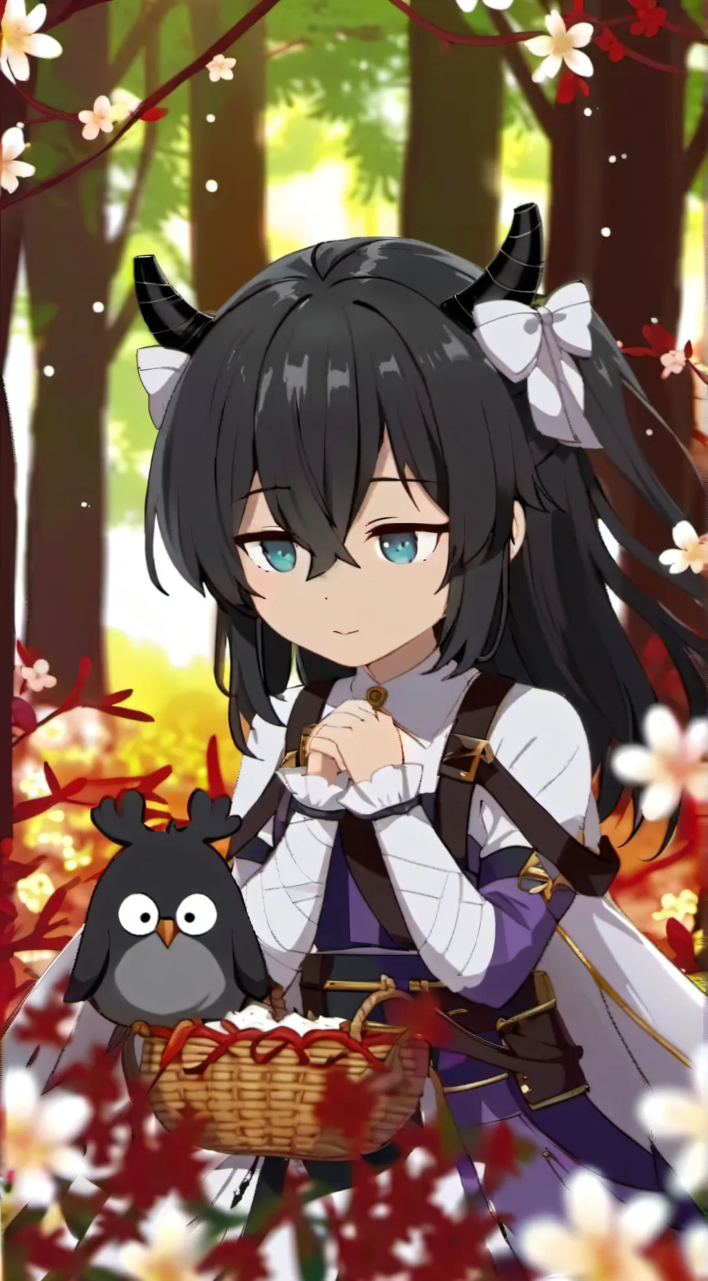 ai character: Aria background