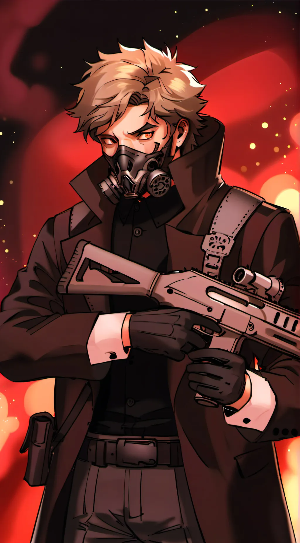 ai character:  Norman Polk  background