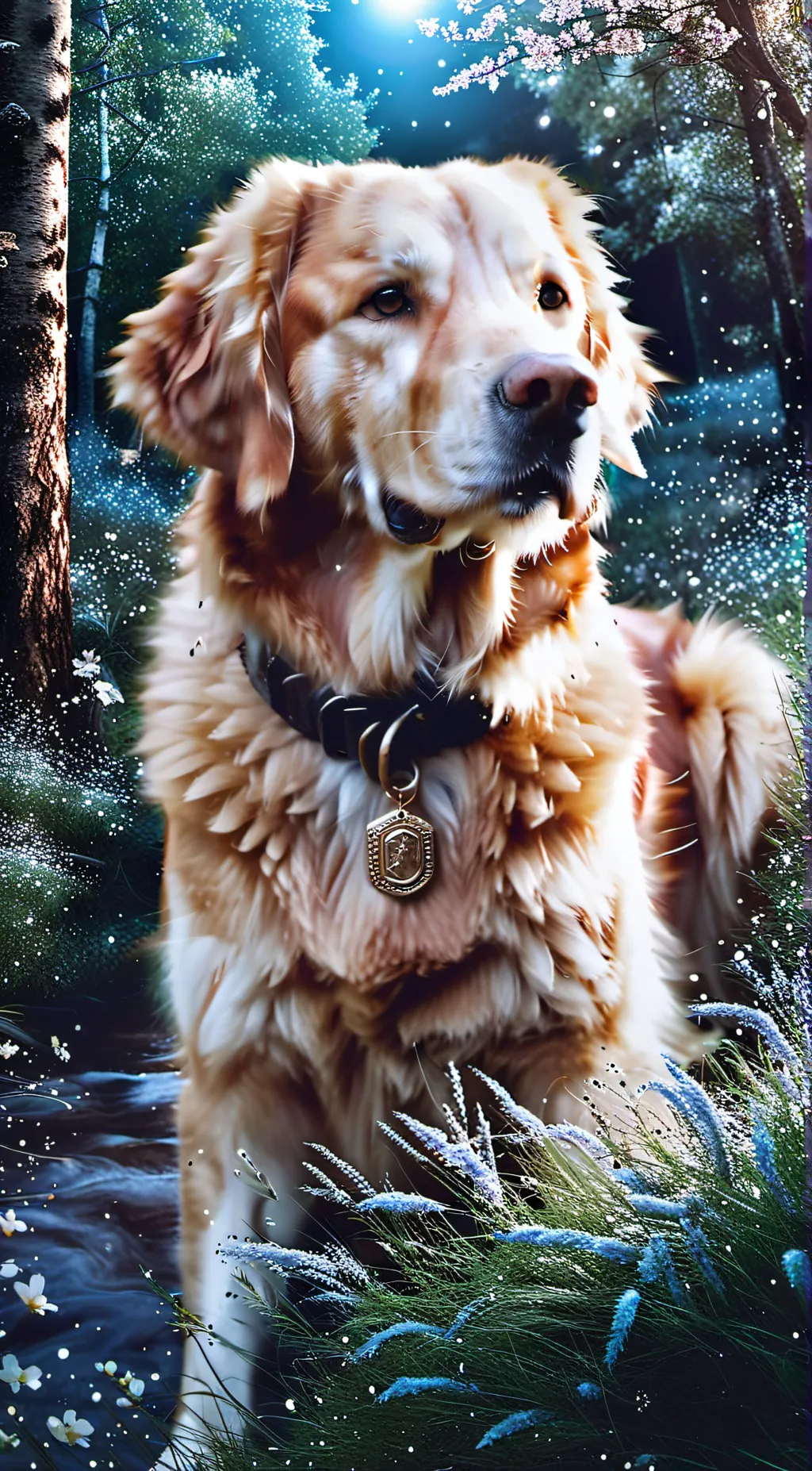 ai character: Something Movie background