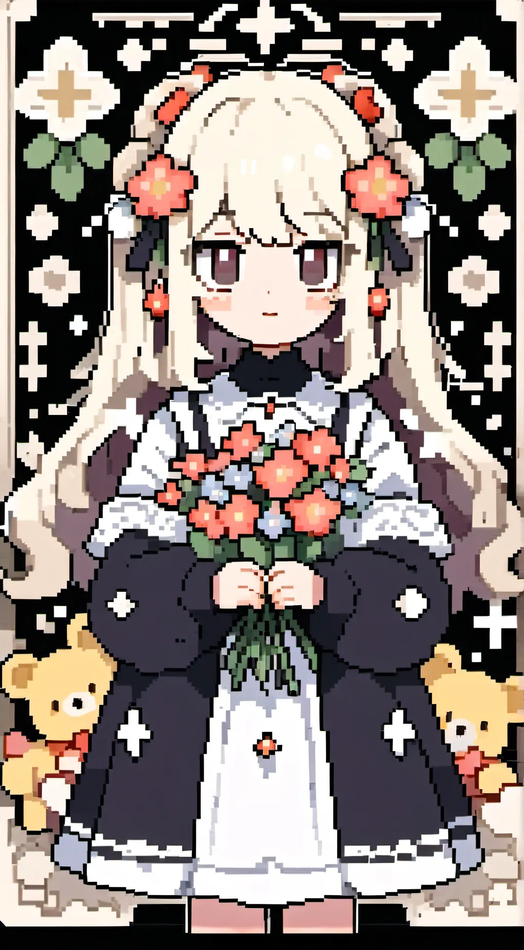 ai character: Luna background