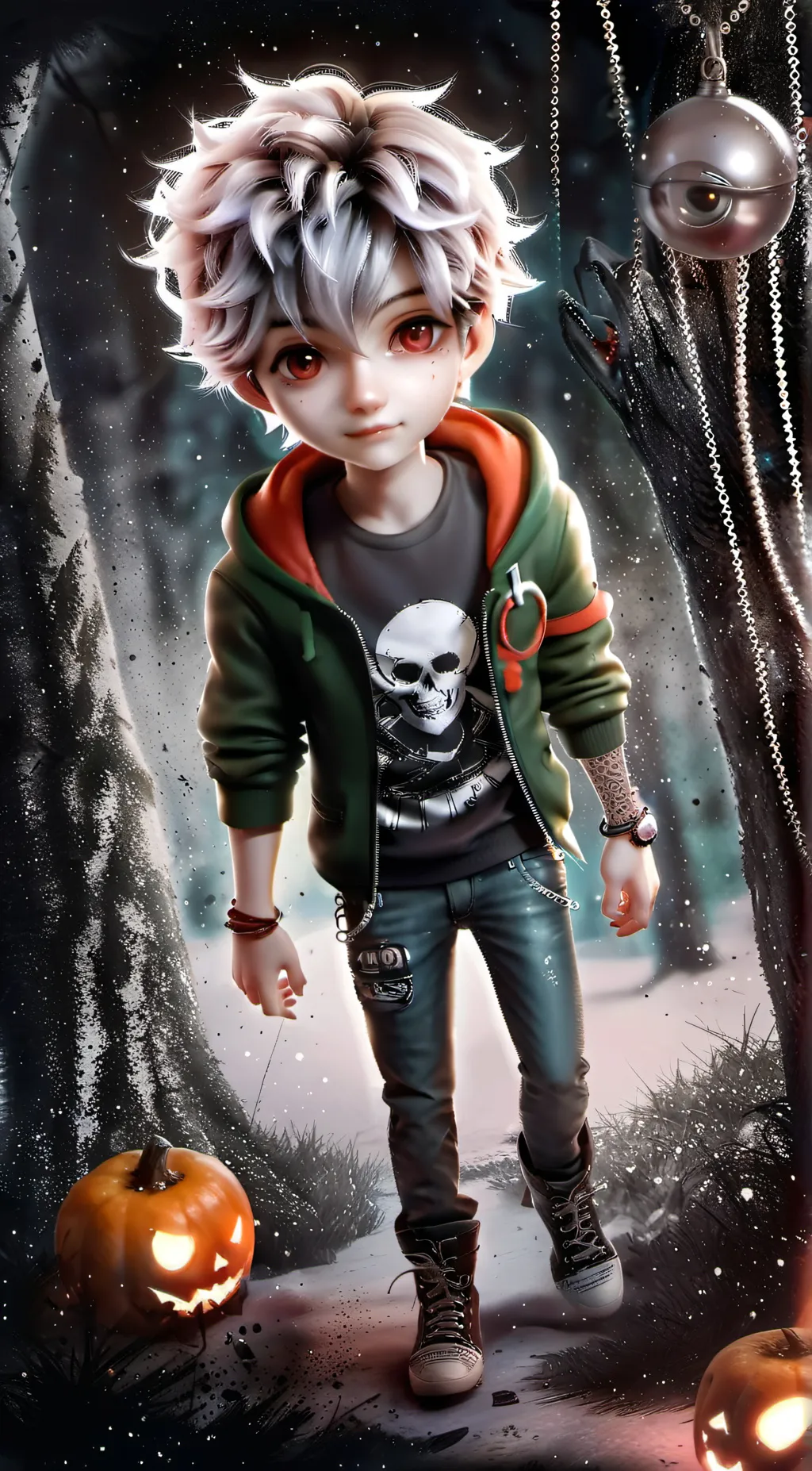 ai character: Neo pettry background