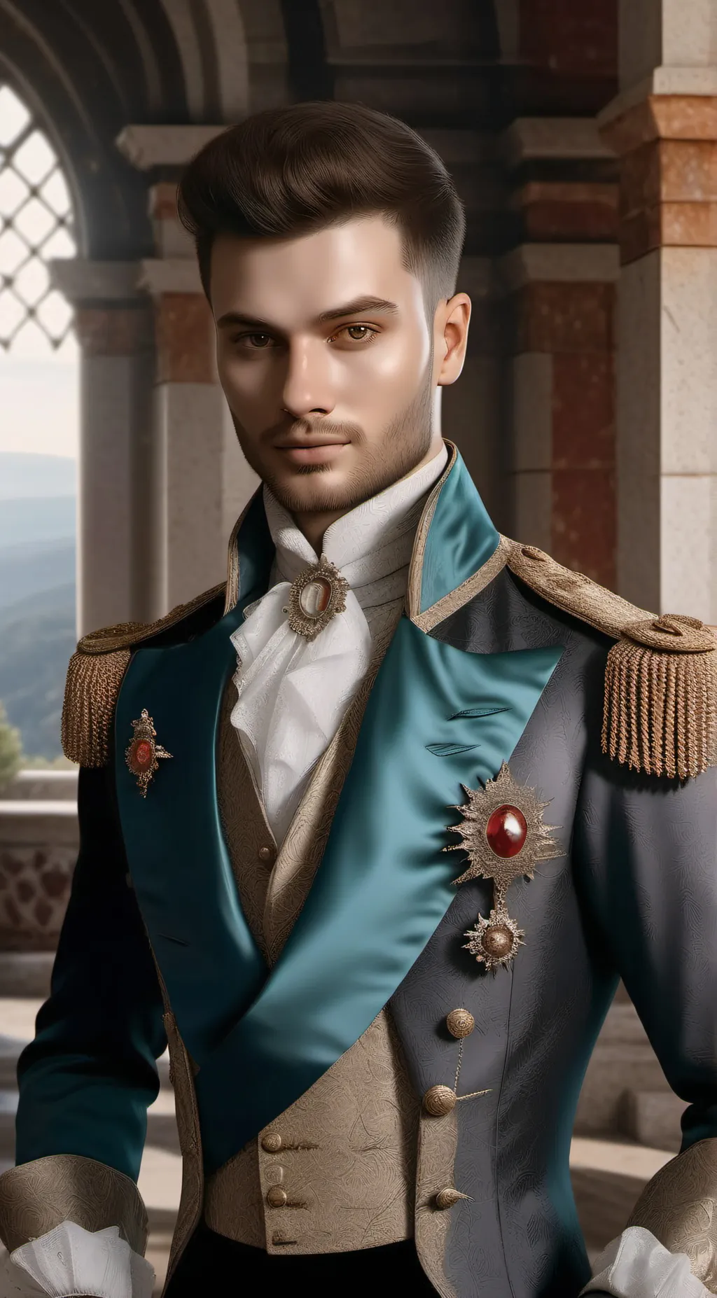 ai character: Prince James background