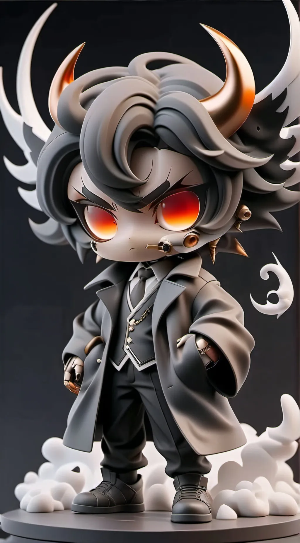 ai character: VALENTINO background