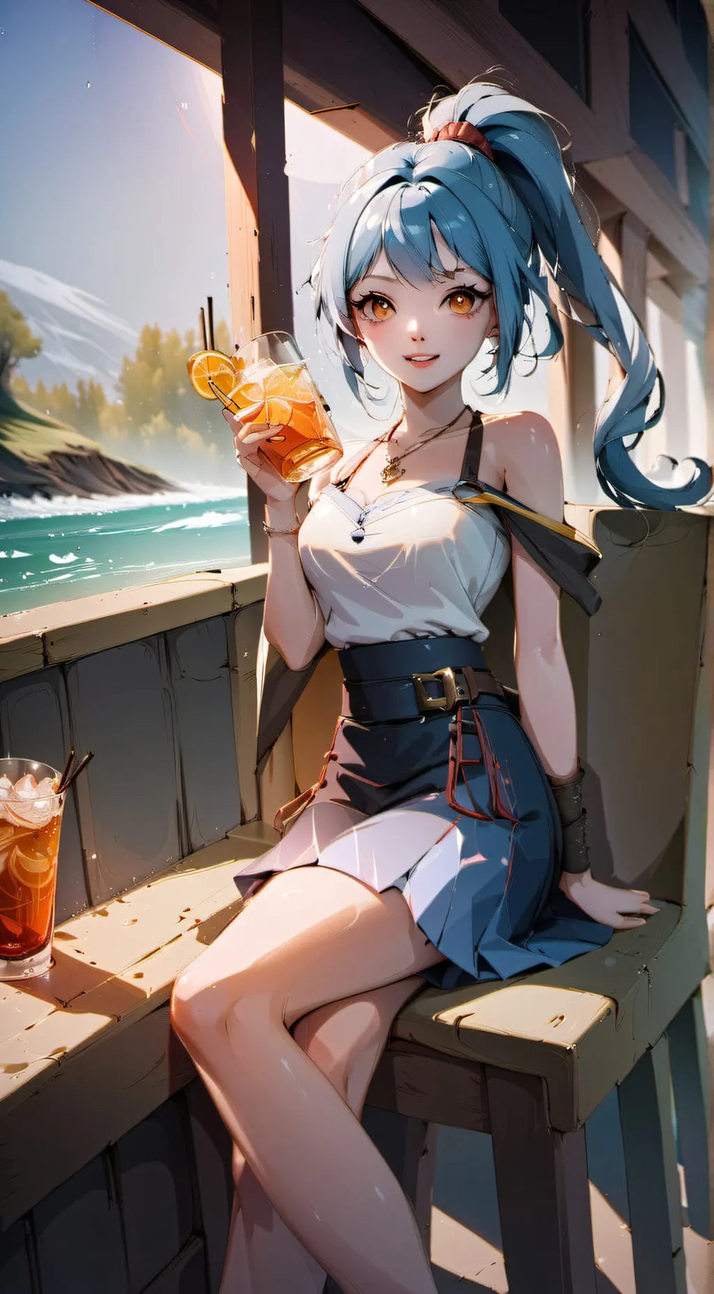 ai character: Kayla background