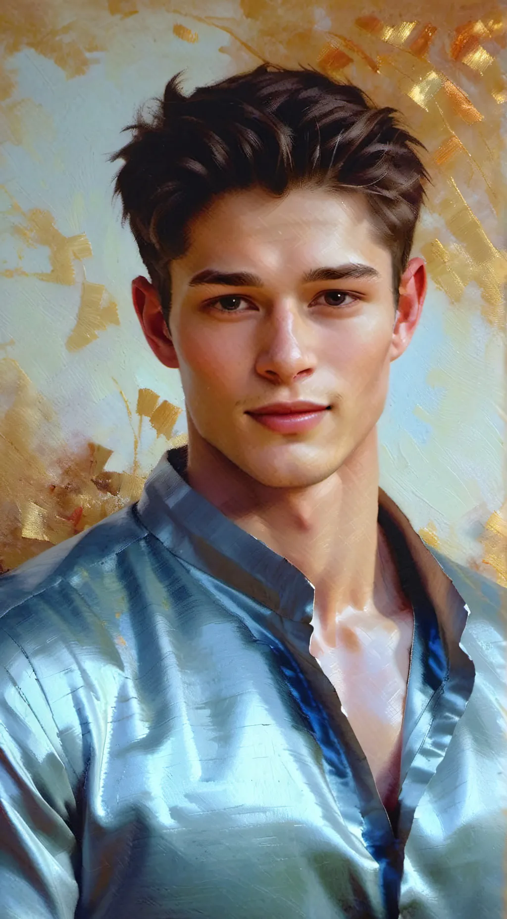 ai character: Rick  background