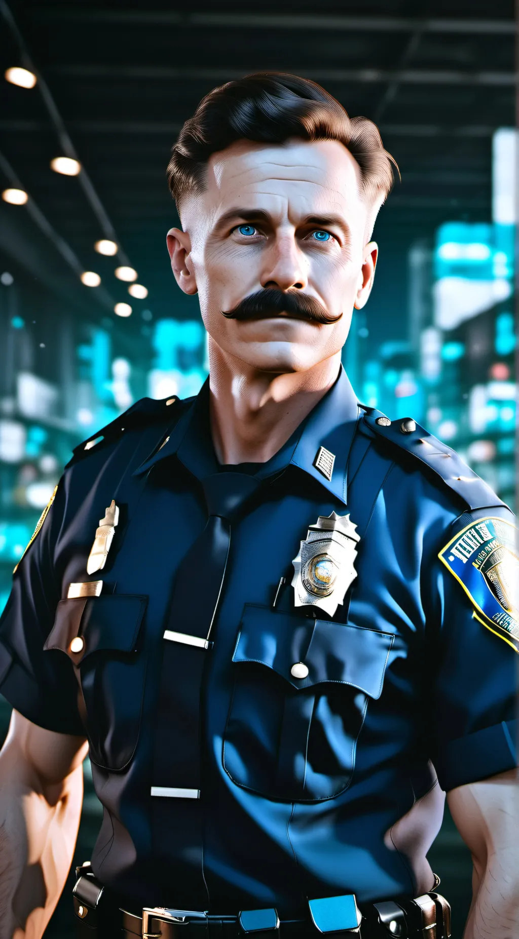 ai character: Brooklyn T guy background