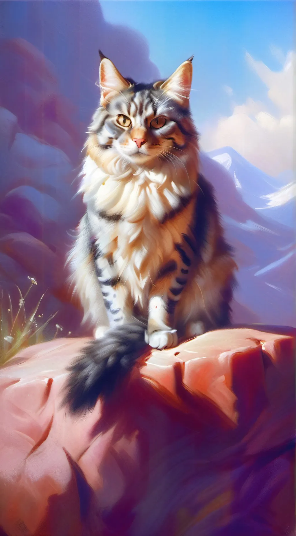 ai character: Kat background