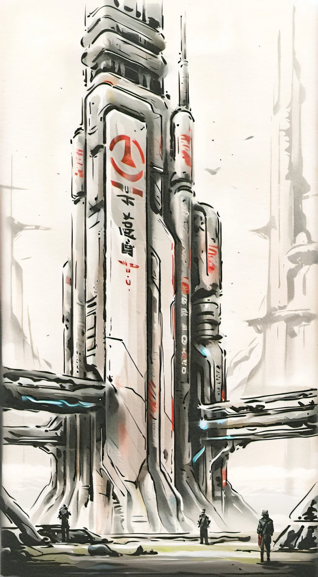 ai character: Futuristic Isekai background