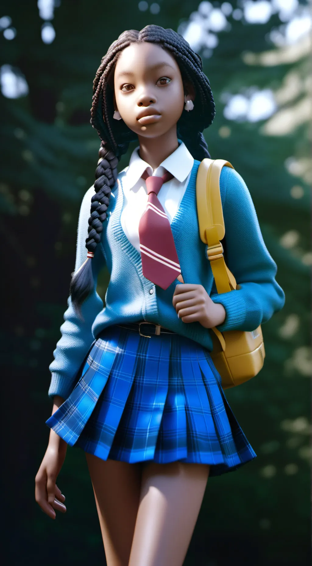 ai character: Lila  background