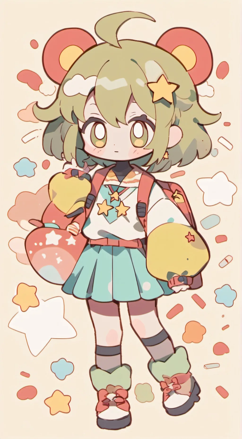 ai character: star background