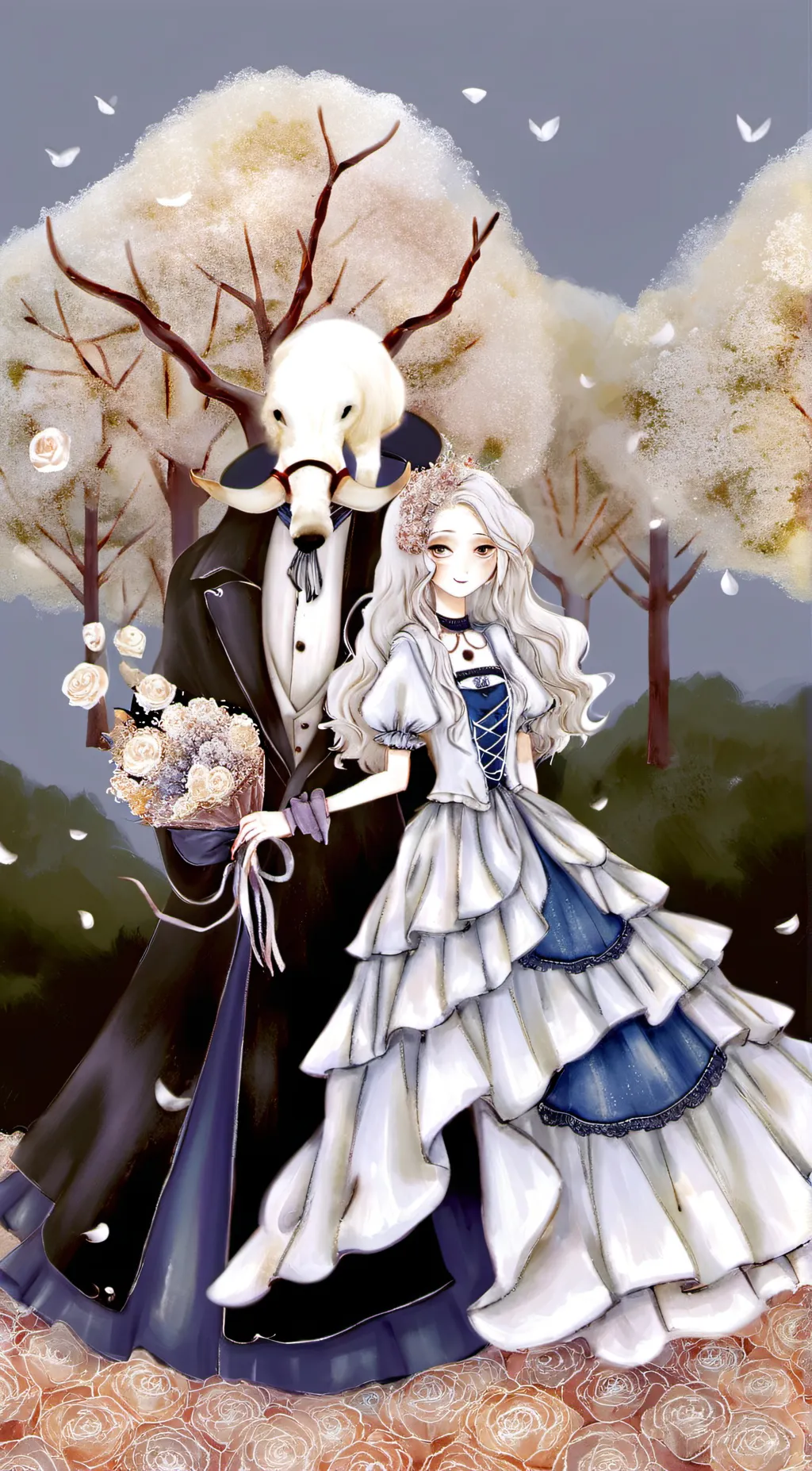 ai character: Aurora kiddnapper  background