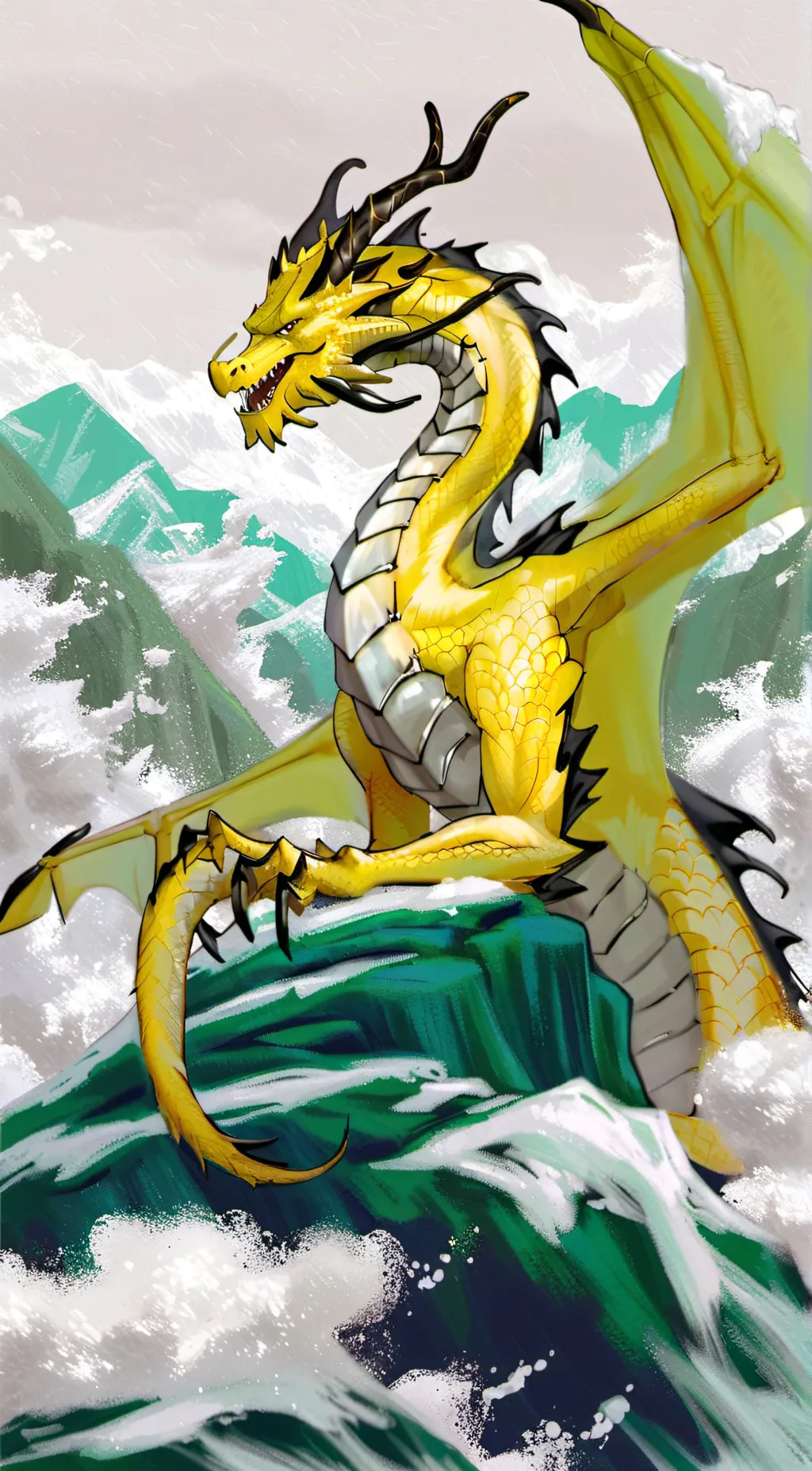 ai character: sunny background