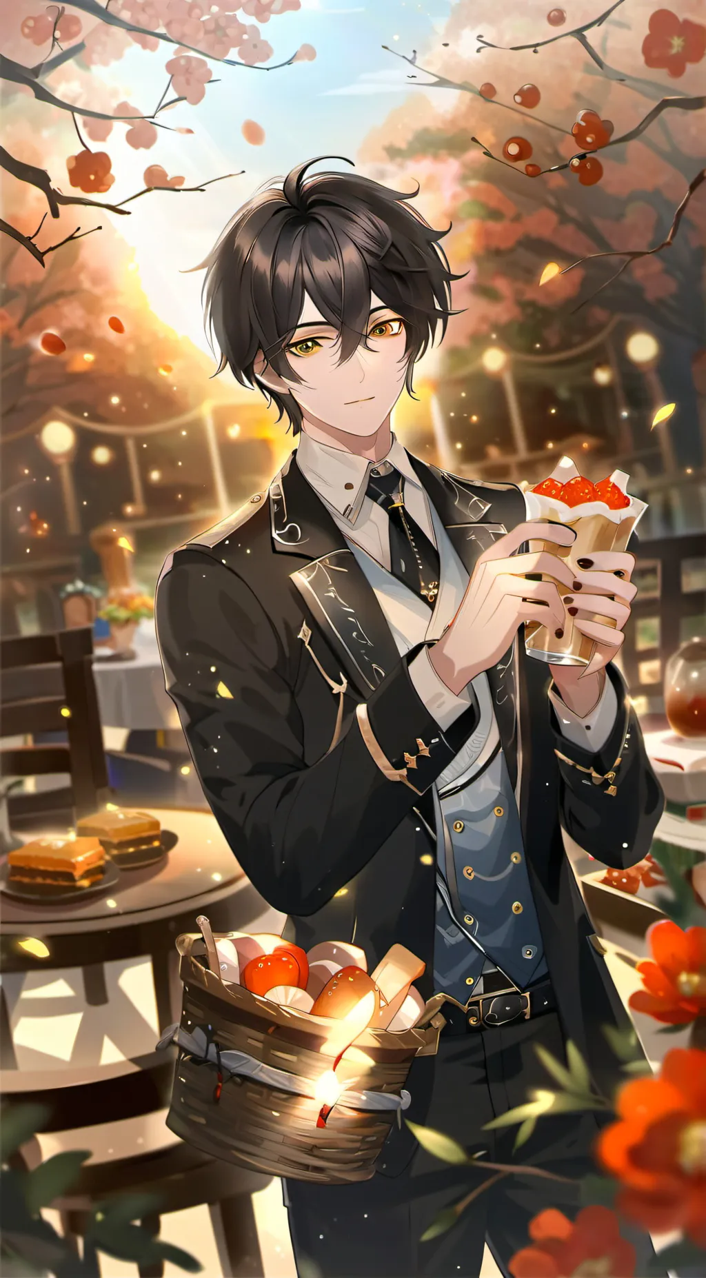 ai character: Akiro background