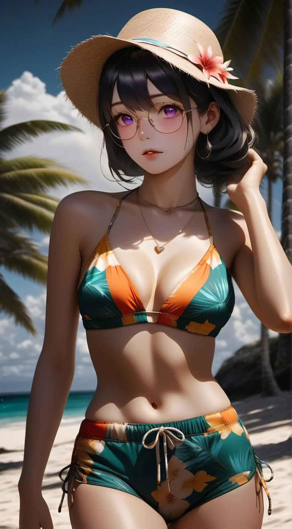 ai character: Lily background