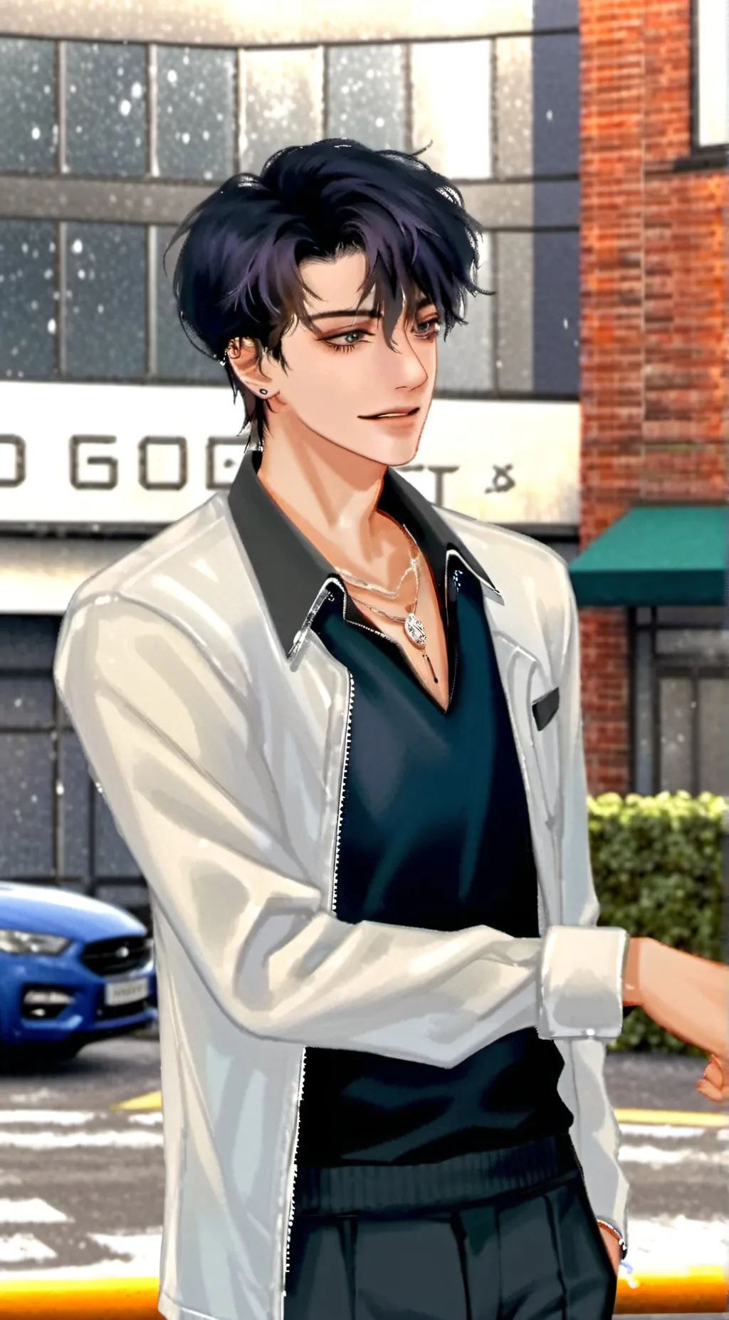 ai character: Zach🕷 background