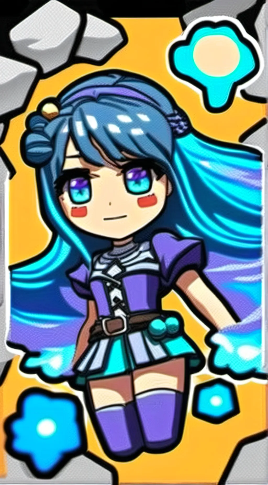 ai character: lunar (gorebox) background