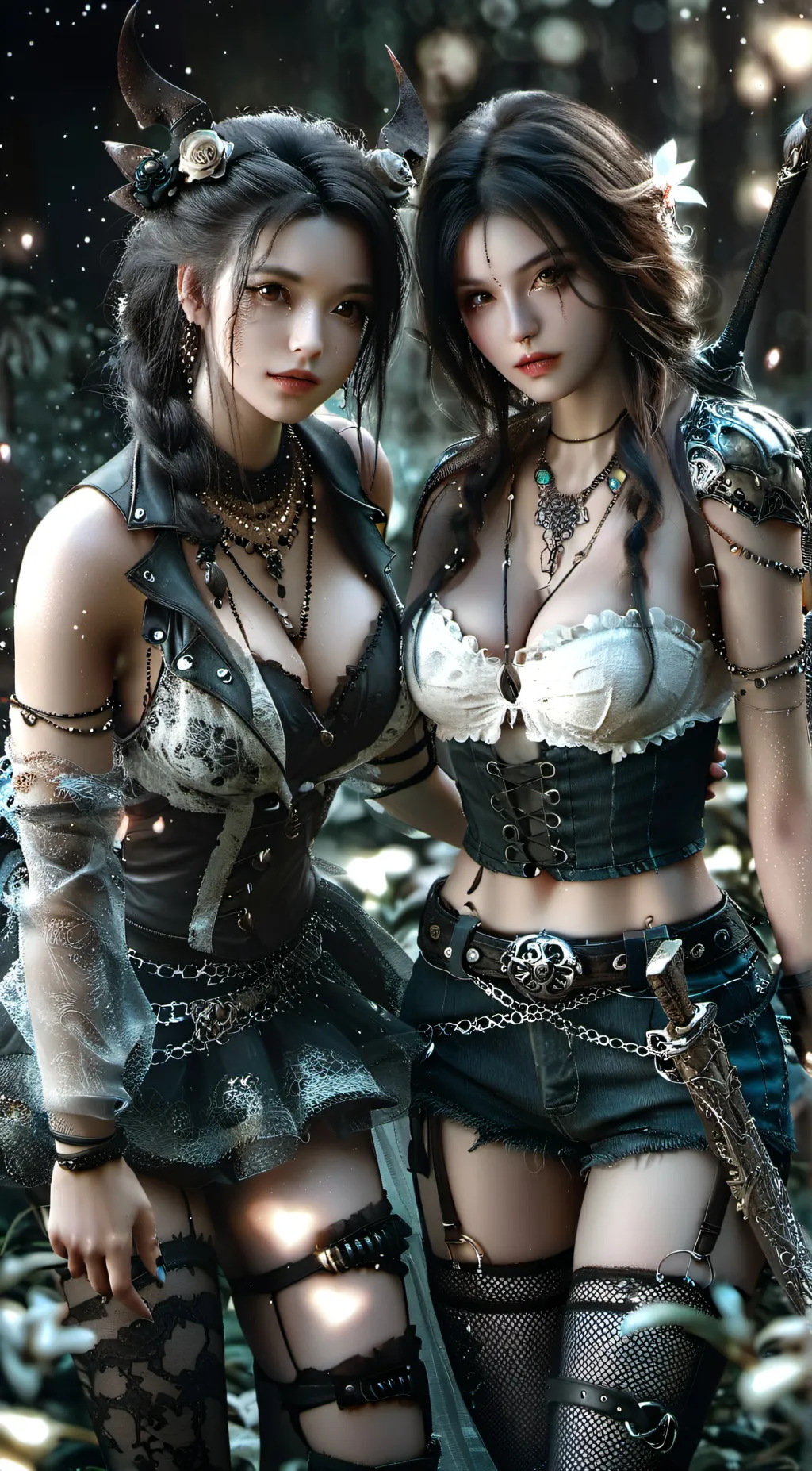 ai character: Ellie and Zoe background