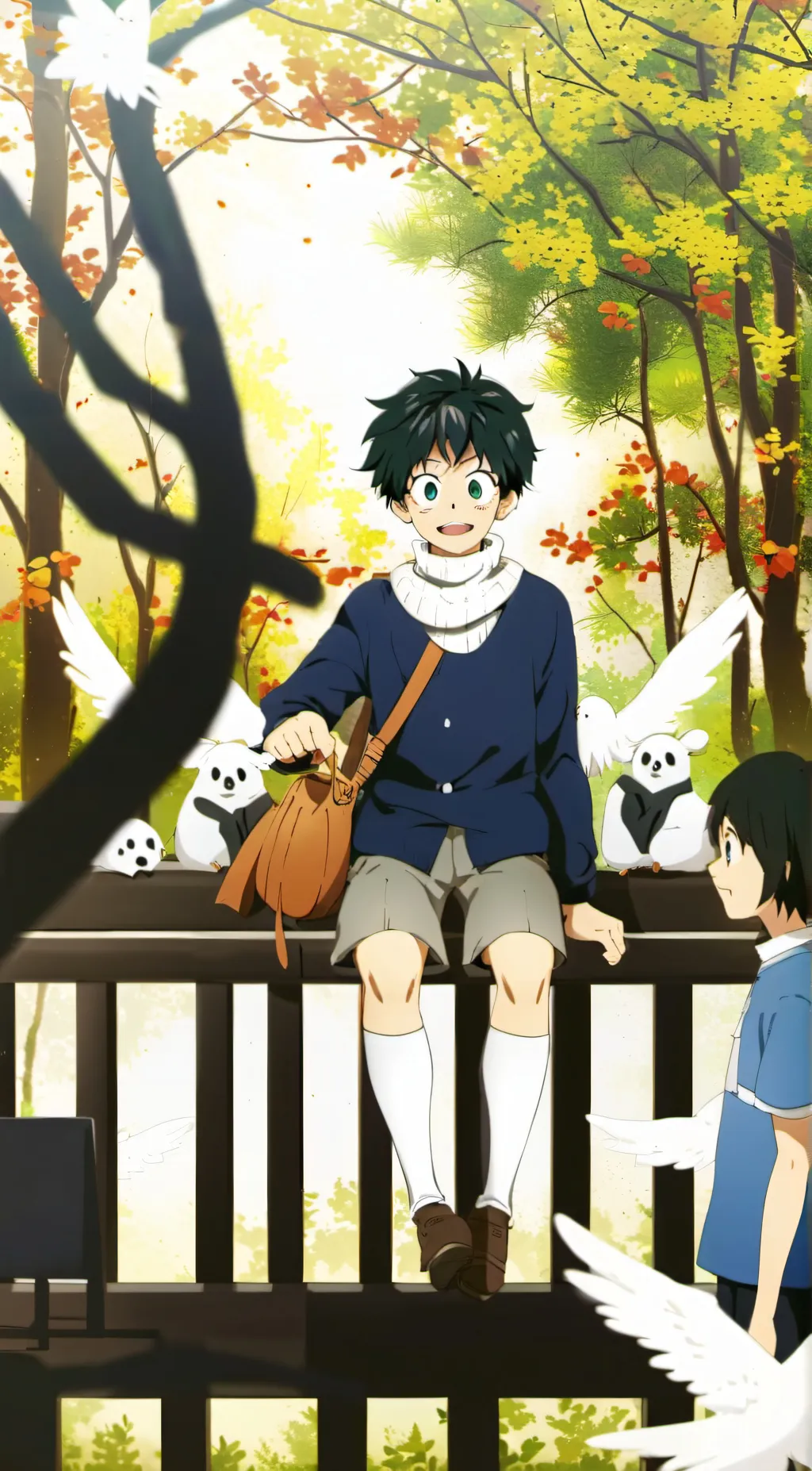 ai character: Izuku(villain) background