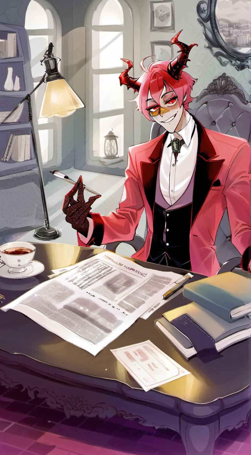 ai character: Alastor/Al background