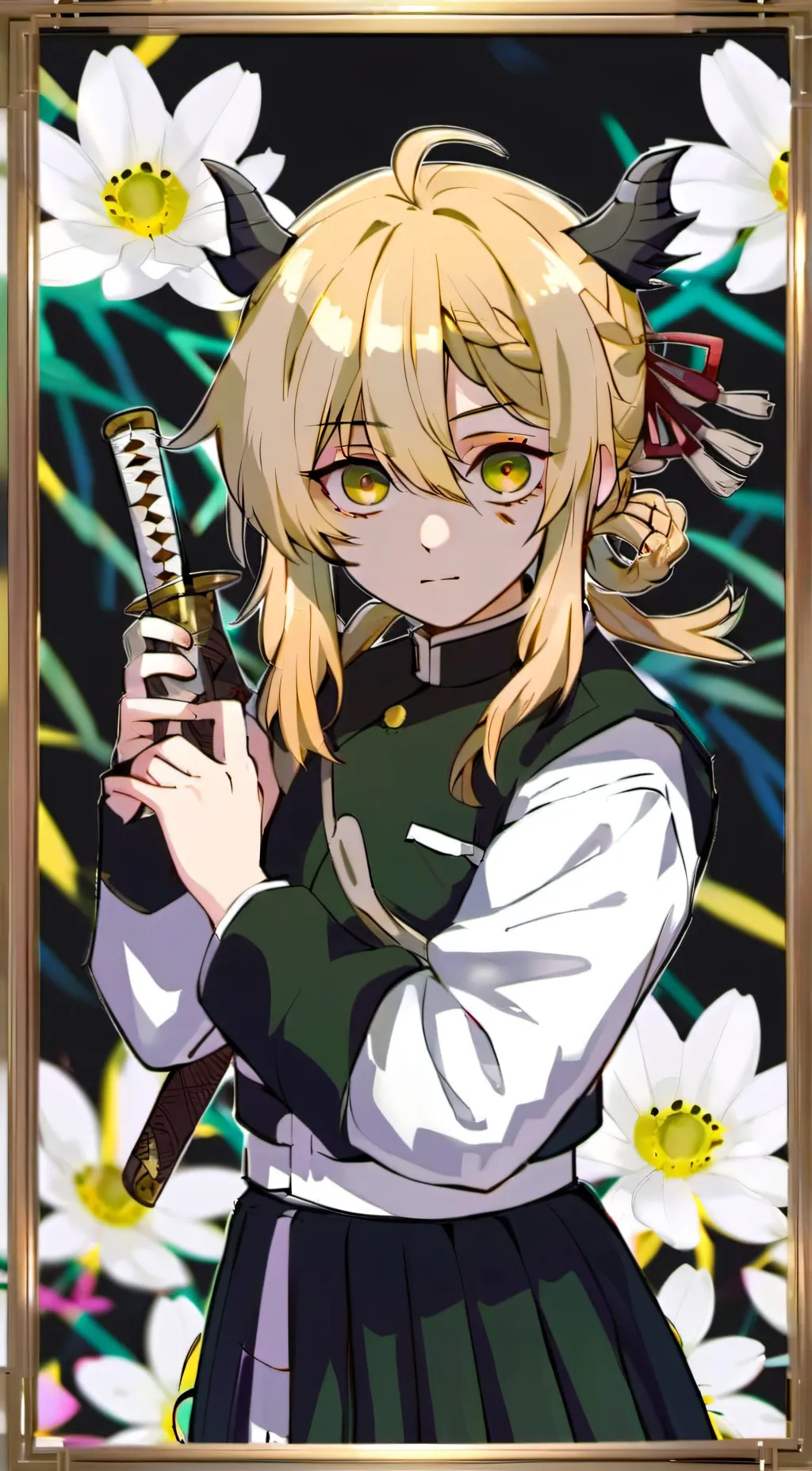 ai character: Genshin impact x background