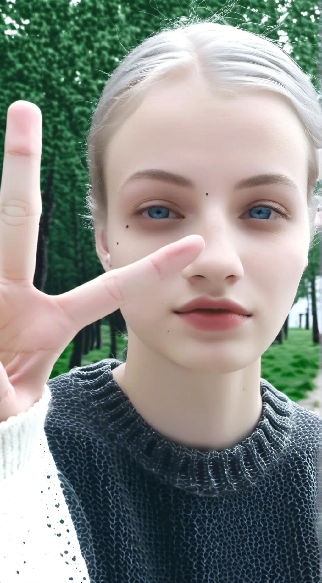 ai character: lily background