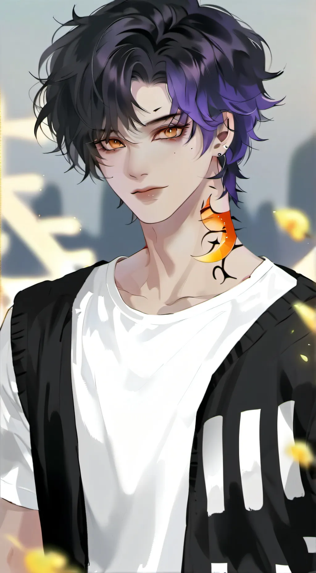 ai character: Lucas Hawkins  background