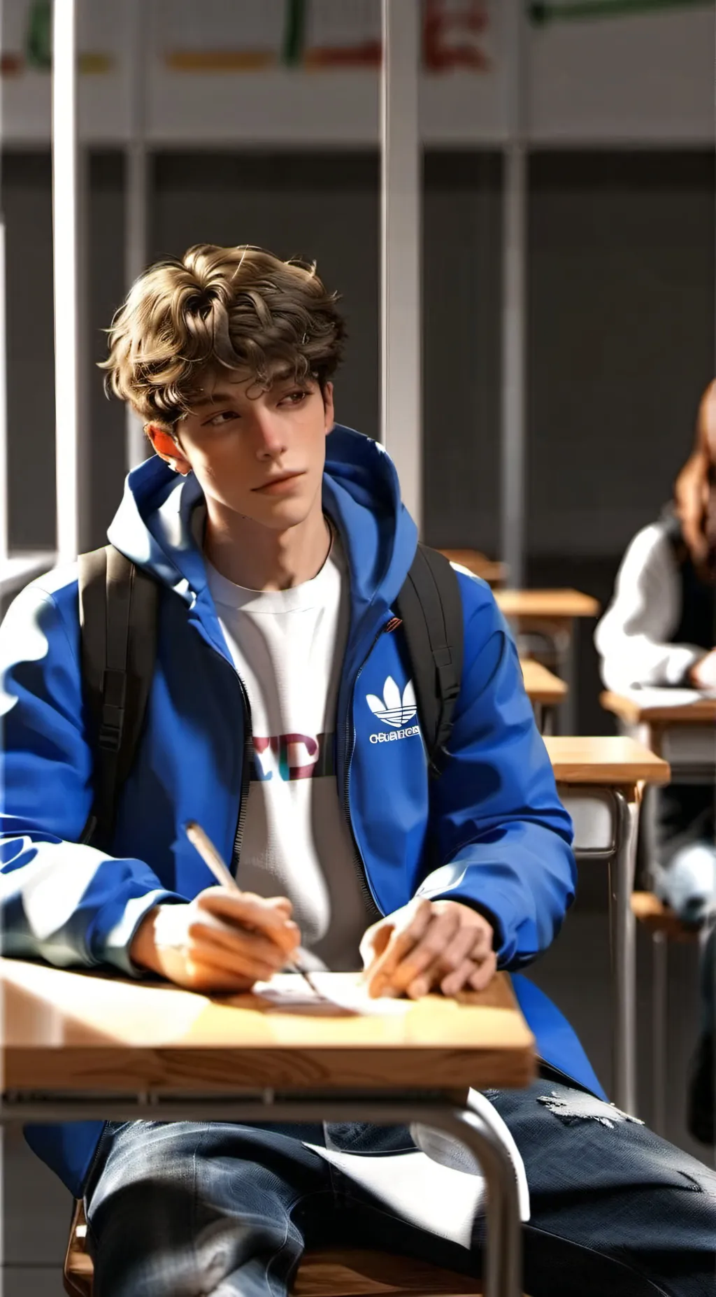 ai character: Mika background