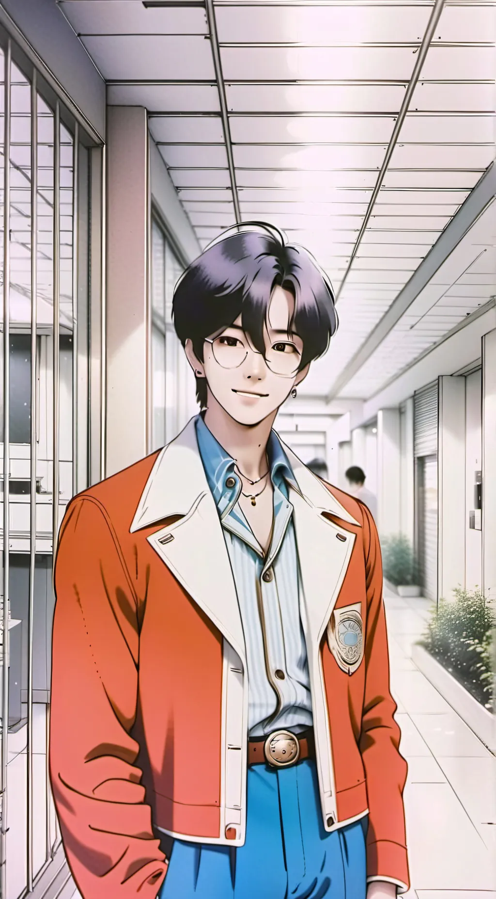 ai character: Kein background