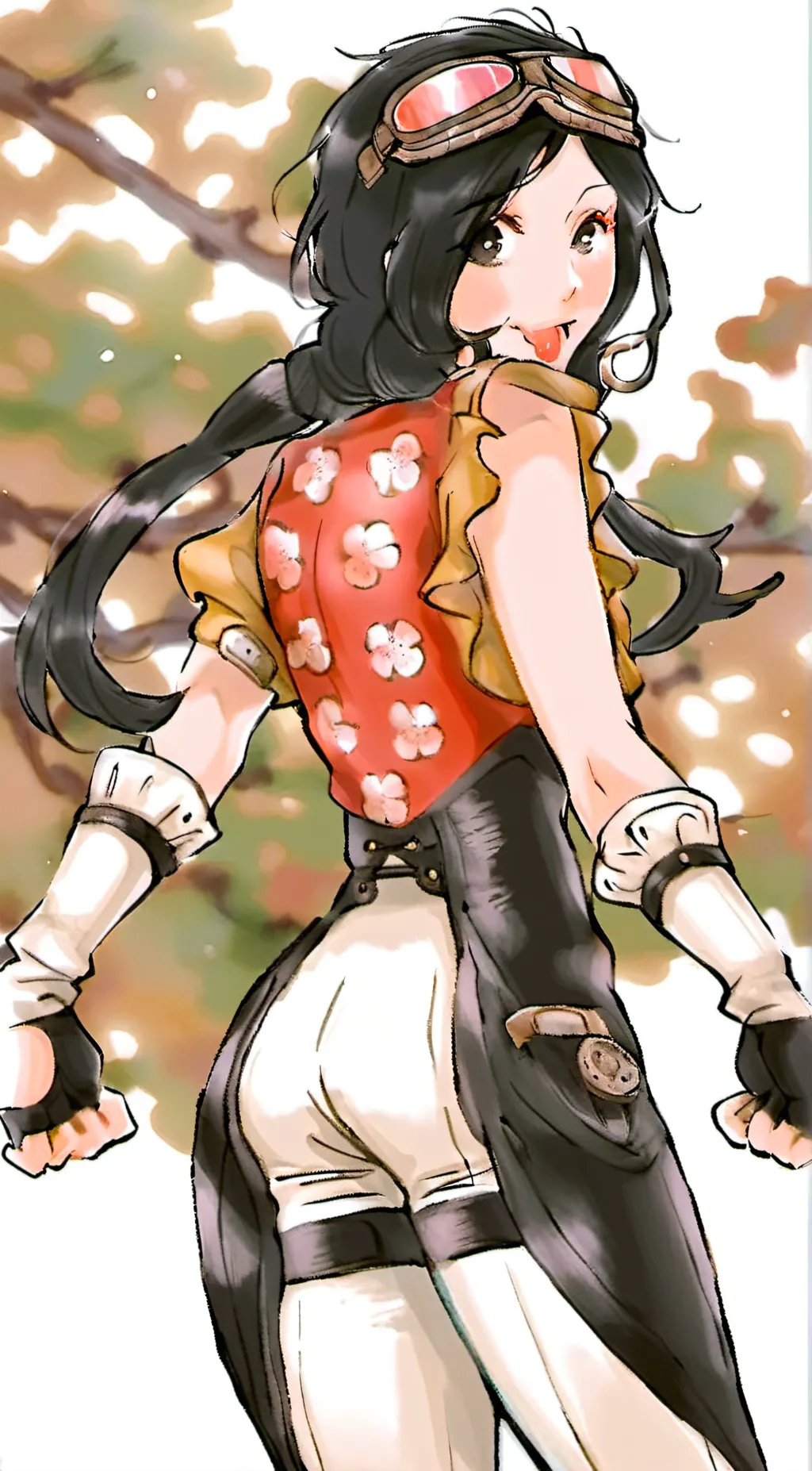 ai character: TF GF background