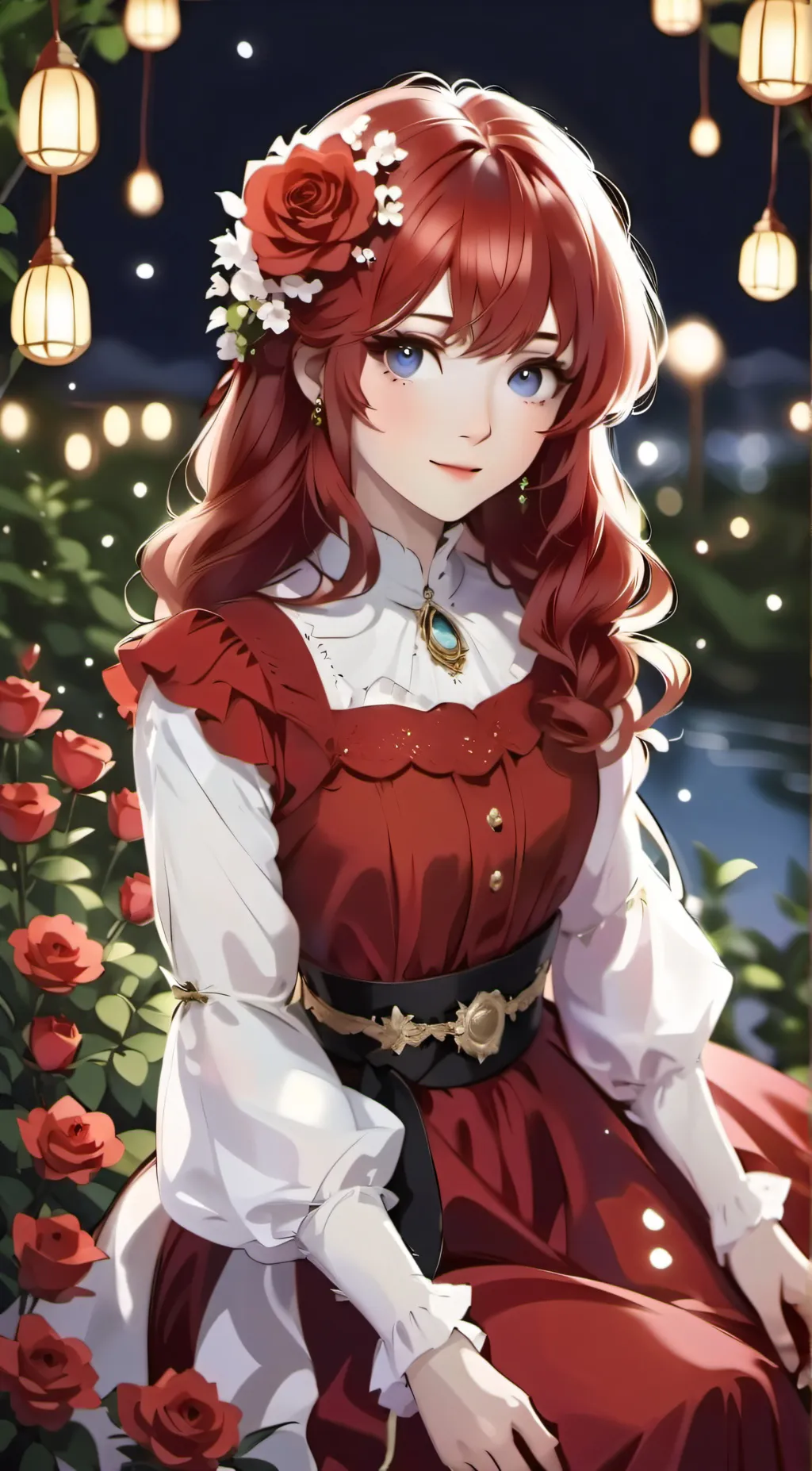 ai character: Moon  background