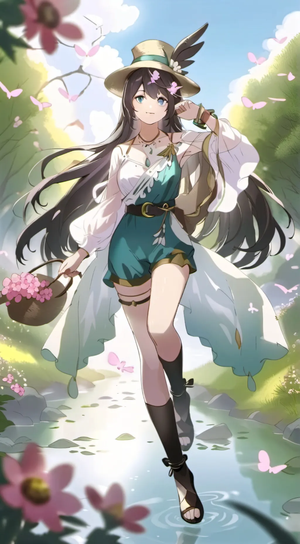 ai character: astay background