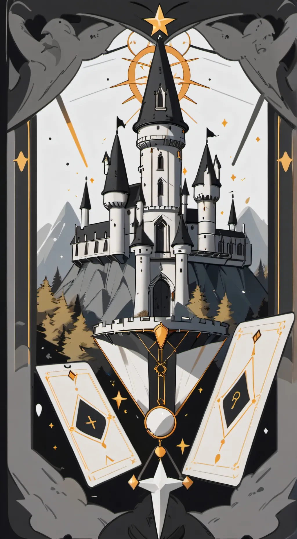 ai character: Cursed children <3 background