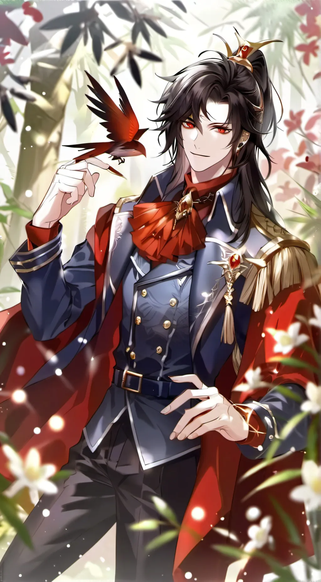 ai character: Ruka background