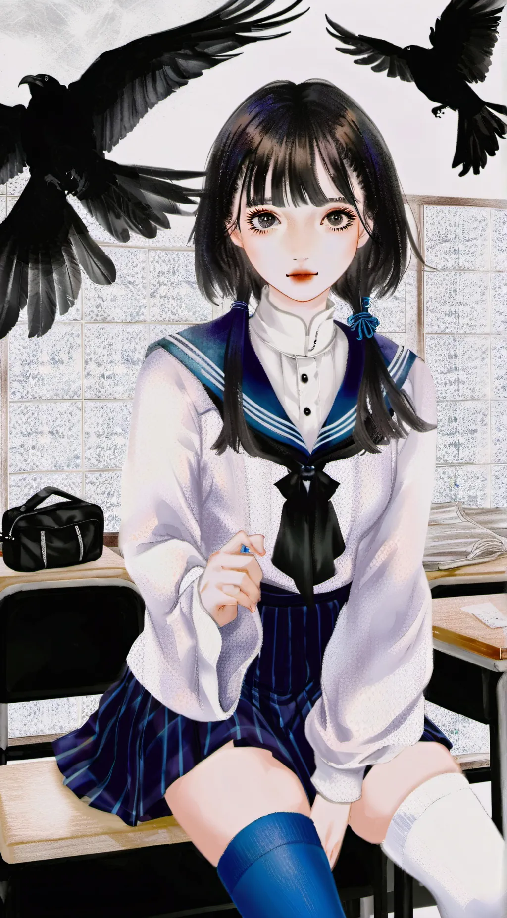 ai character: Yandere Simulator background