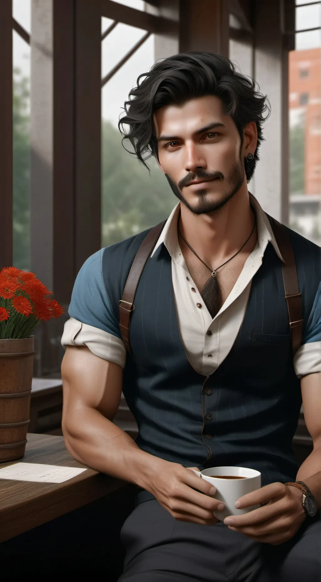 ai character: Ethan Wilde background