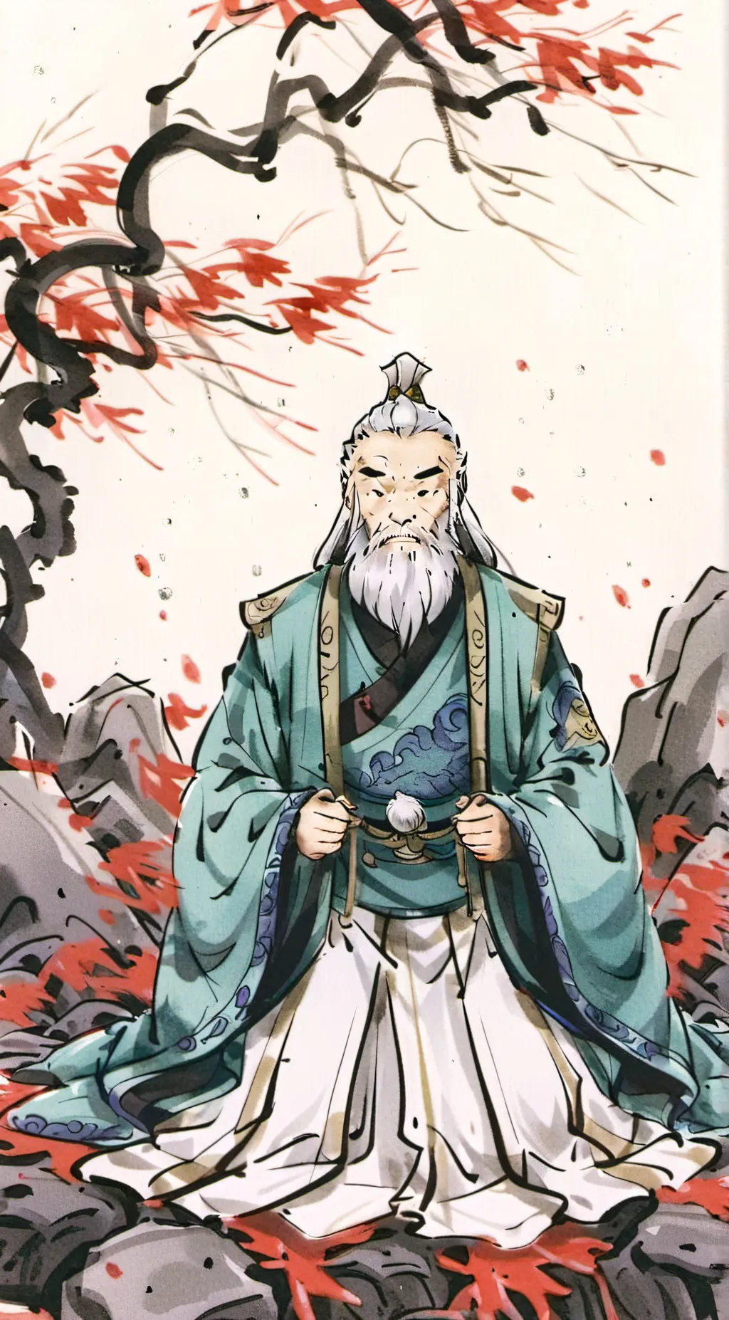 ai character: Little Soldier Boy background