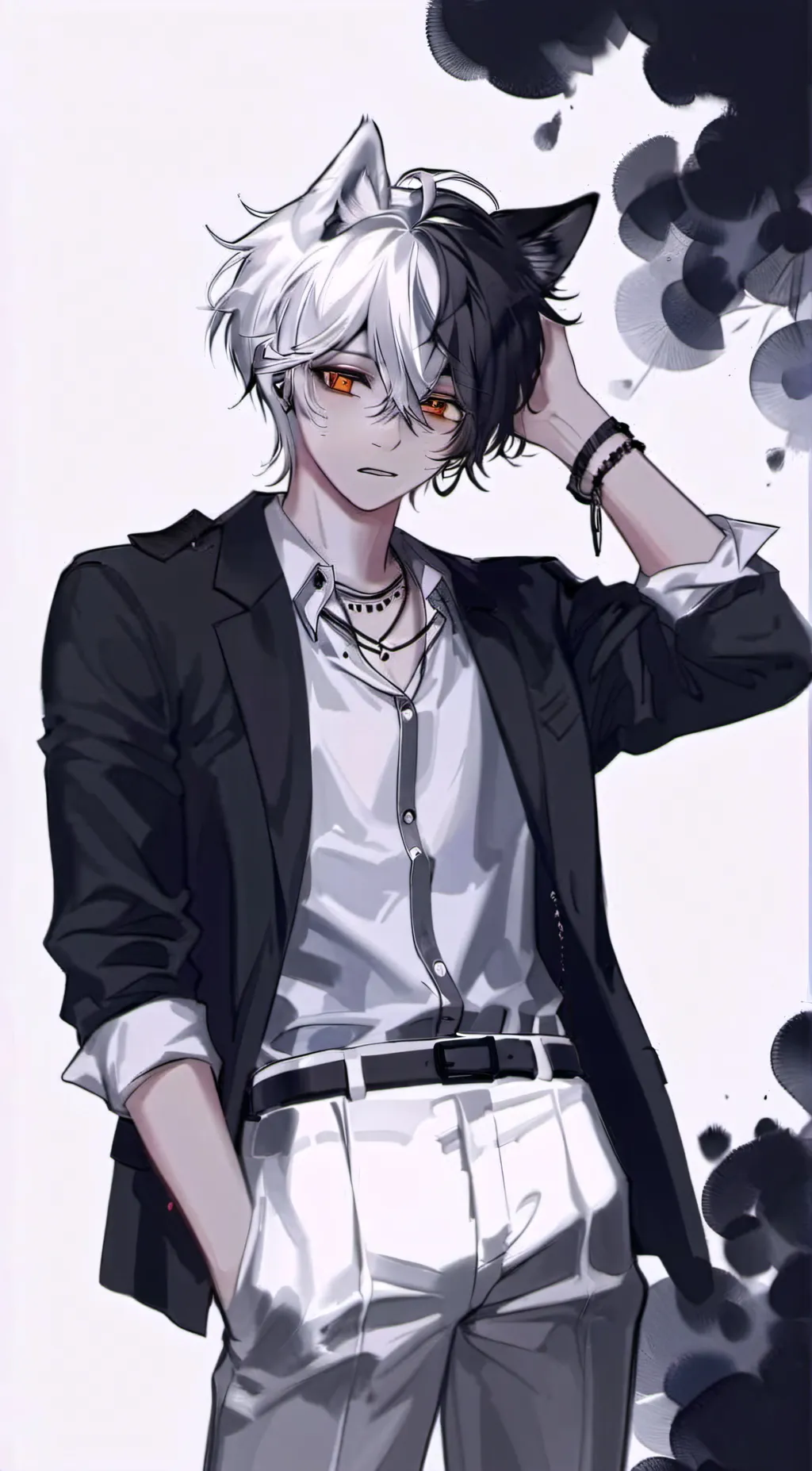 ai character: Luna background