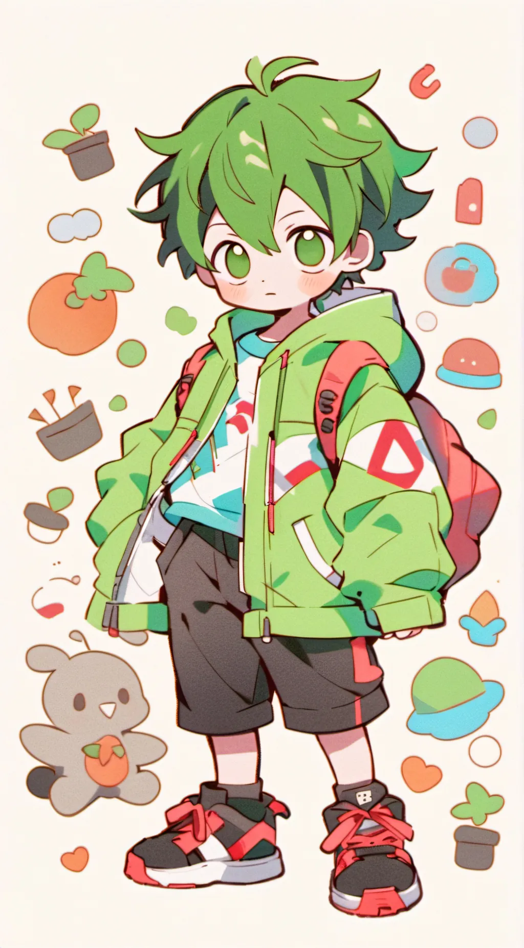 ai character: Jake~ background