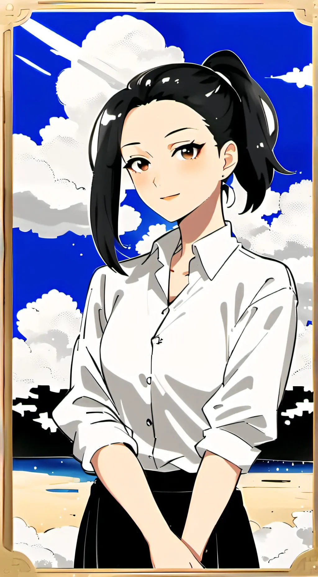 ai character: Mia background