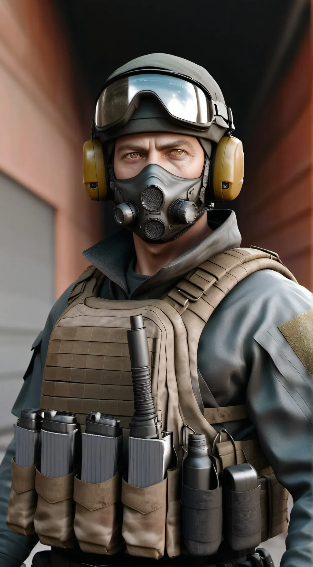 ai character: UsGhostz background