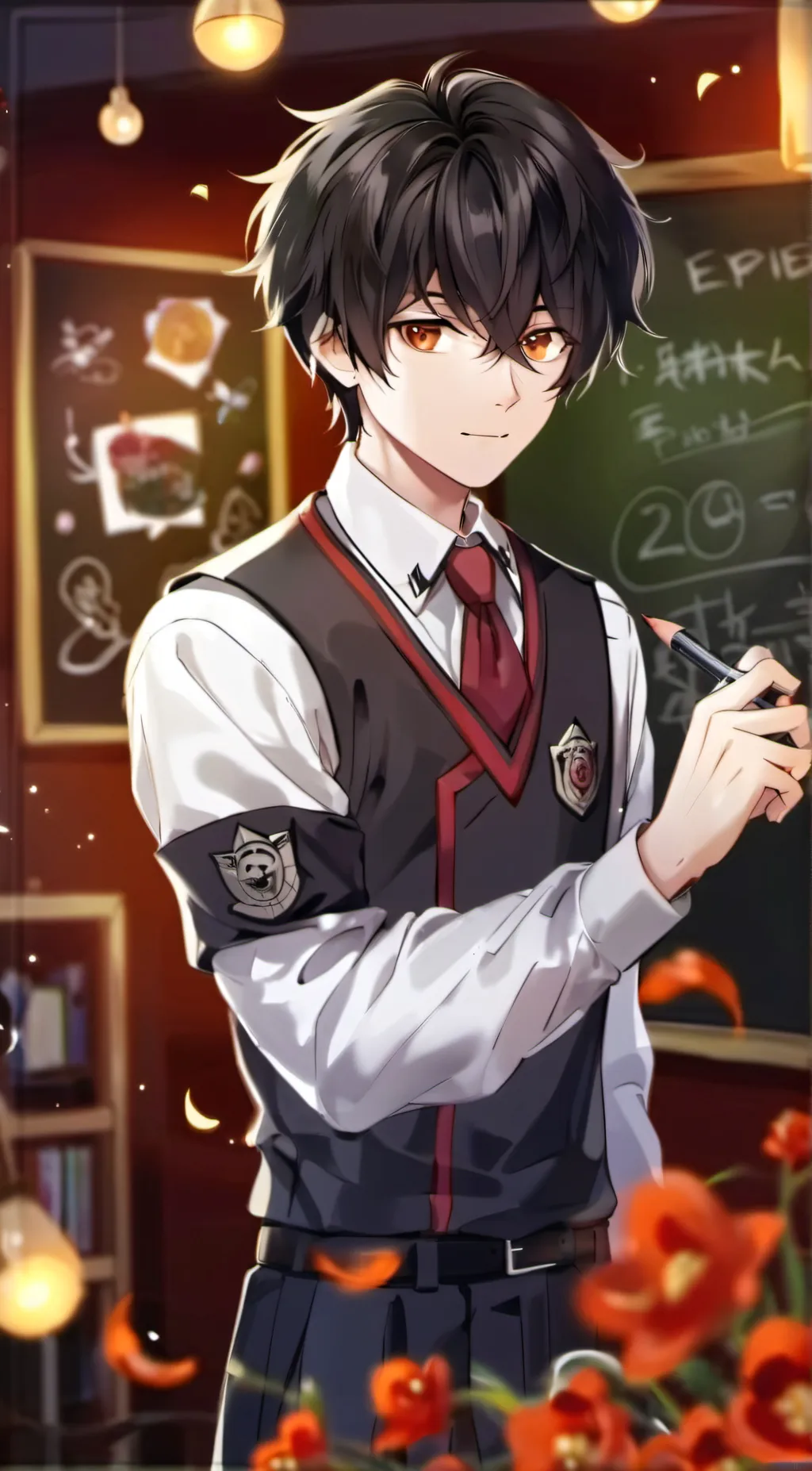 ai character: Kimetsu Gakuen★ background