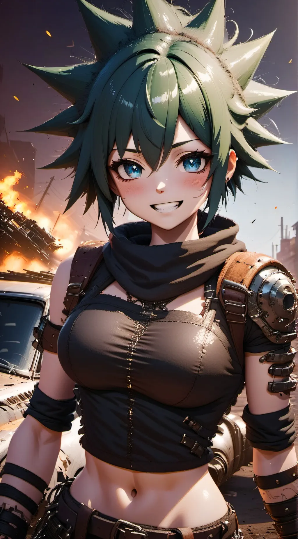 ai character: Lucky background