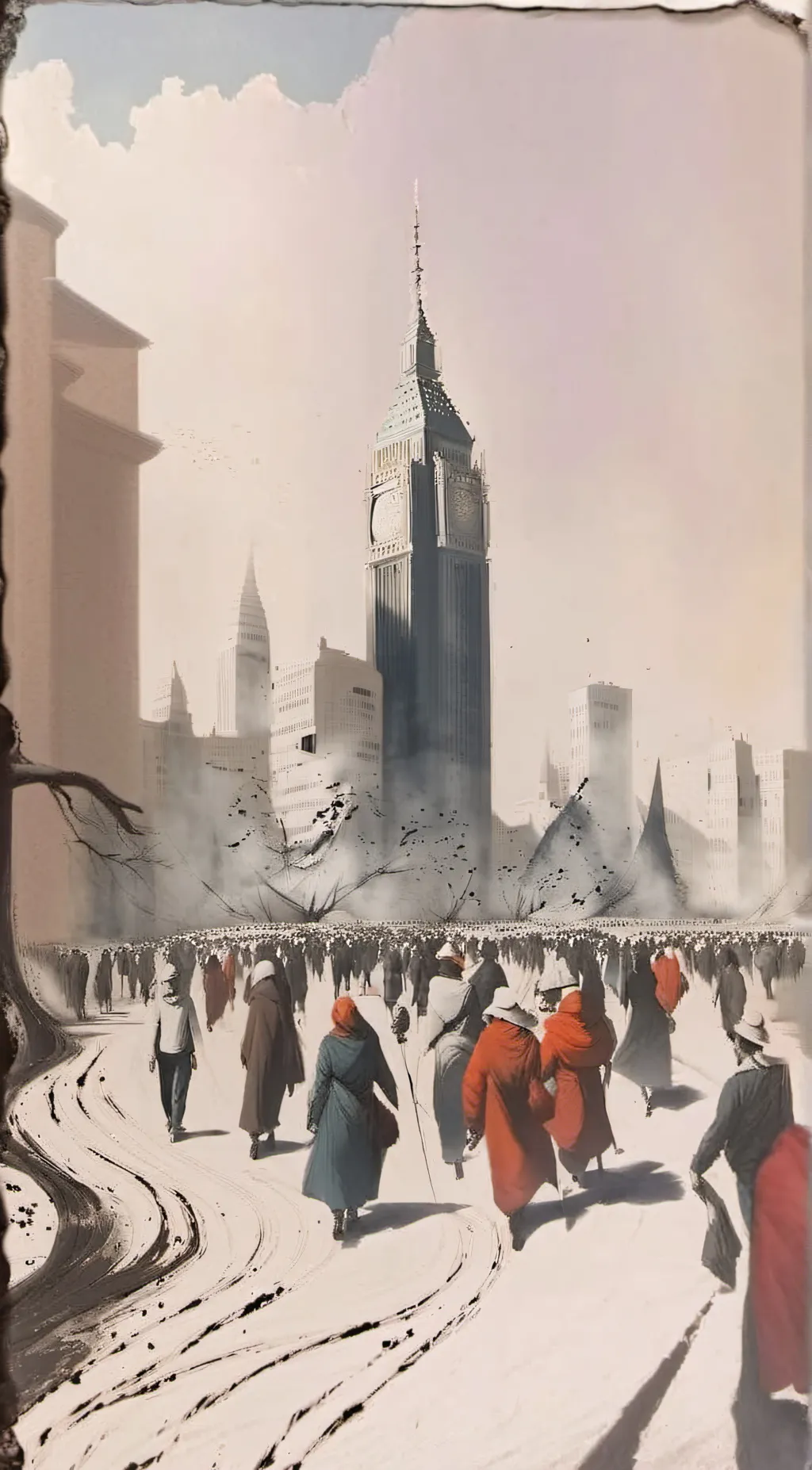 ai character: dragon world background