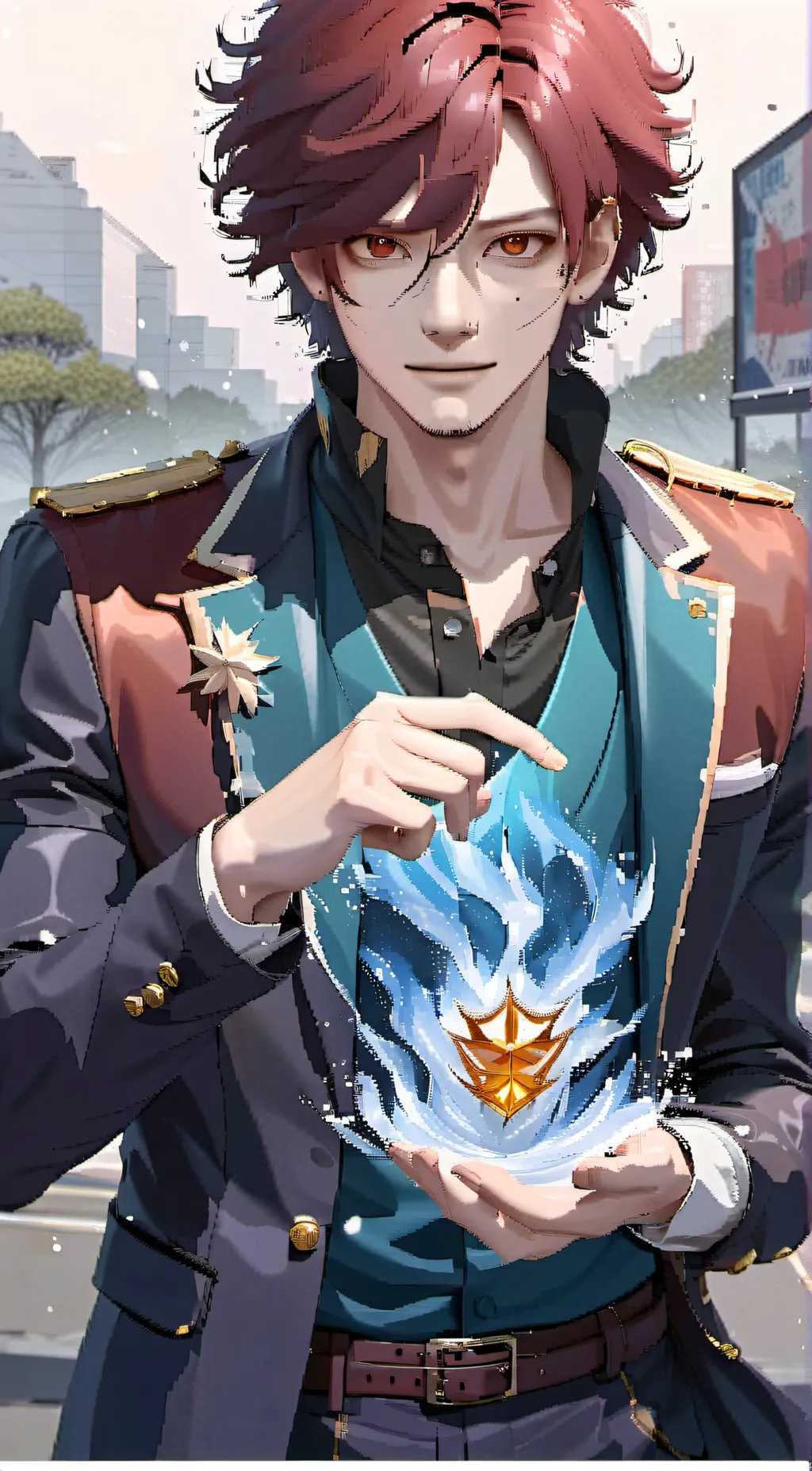 ai character: todoroki background