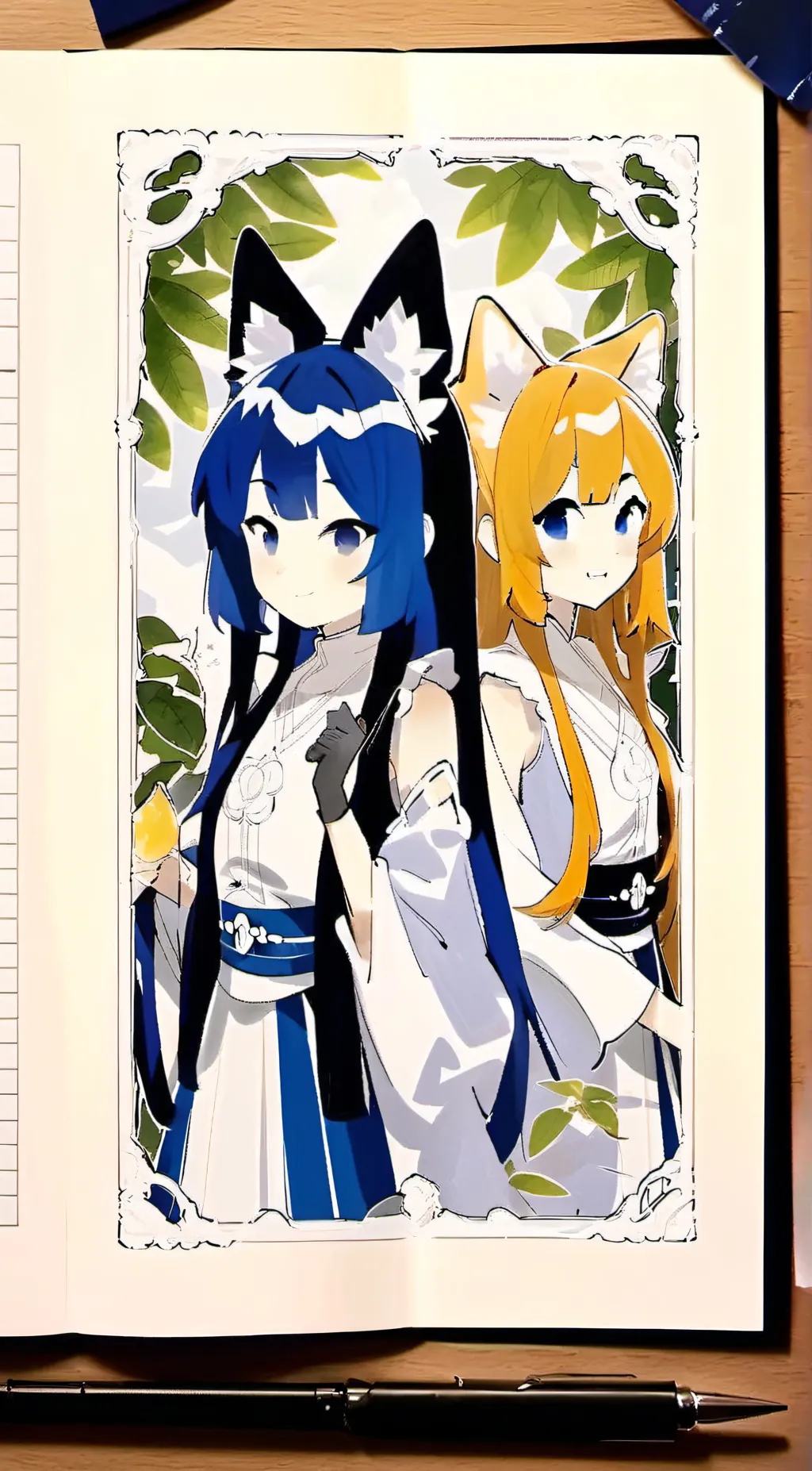 ai character: itsfunneh and gold background